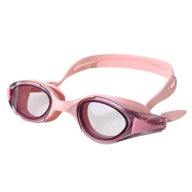 Waterproof and anti-fog swimming goggles, high-definition myopia swimming goggles for men and women, professional racing swimming goggles for adult