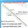 Extra Long 5060 Cm Twist Drill Bit, 500mm High-Speed Steel, Straight Shank for Deep Hole Drilling In Stainless Steel, Wood, 468 Industrial Series.