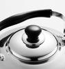 304 Stainless Steel Large Capacity Whistling Kettle for Gas, Open Flame & Induction Stoves.