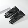 Men's Genuine Leather Fleece-Lined Winter Gloves - Warm Sheepskin Business Style