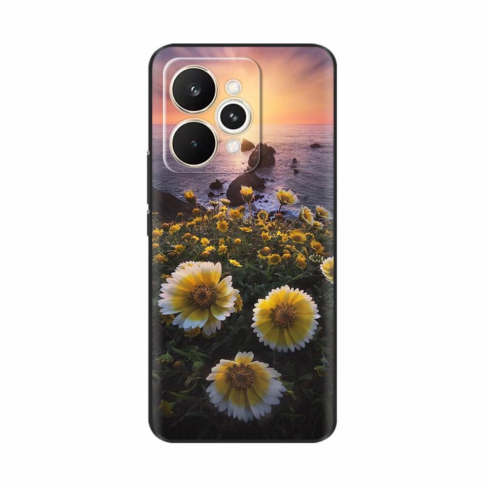 Pro telefon Realme 15 Pro 5G Pouzdro na telefon Roztomilý chránič fotoaparátu Zadní kryt pro pouzdro Realme 15 5G Tekutý silikon Fundas Pouzdra na Realme15 Pro