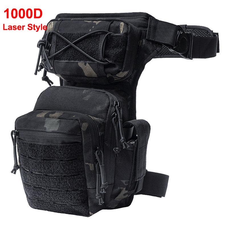 Men Leg Bag Outdoor Waist Pack Thigh Bags Utility Belt Pouch  Hiking Male Waist Hip Motorcycle Sport Fanny Camping Fishing Bags