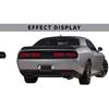 Tail Light Lamp Cover Taillight Guard Trim Bezel for 2015- Dodge Challenger