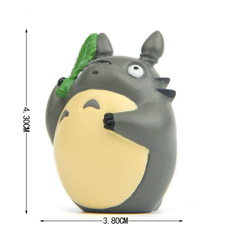 Cartoon My Neighbor Totoro Garden Style Resin Statue With Tree Craft For Gift And Home Office Use