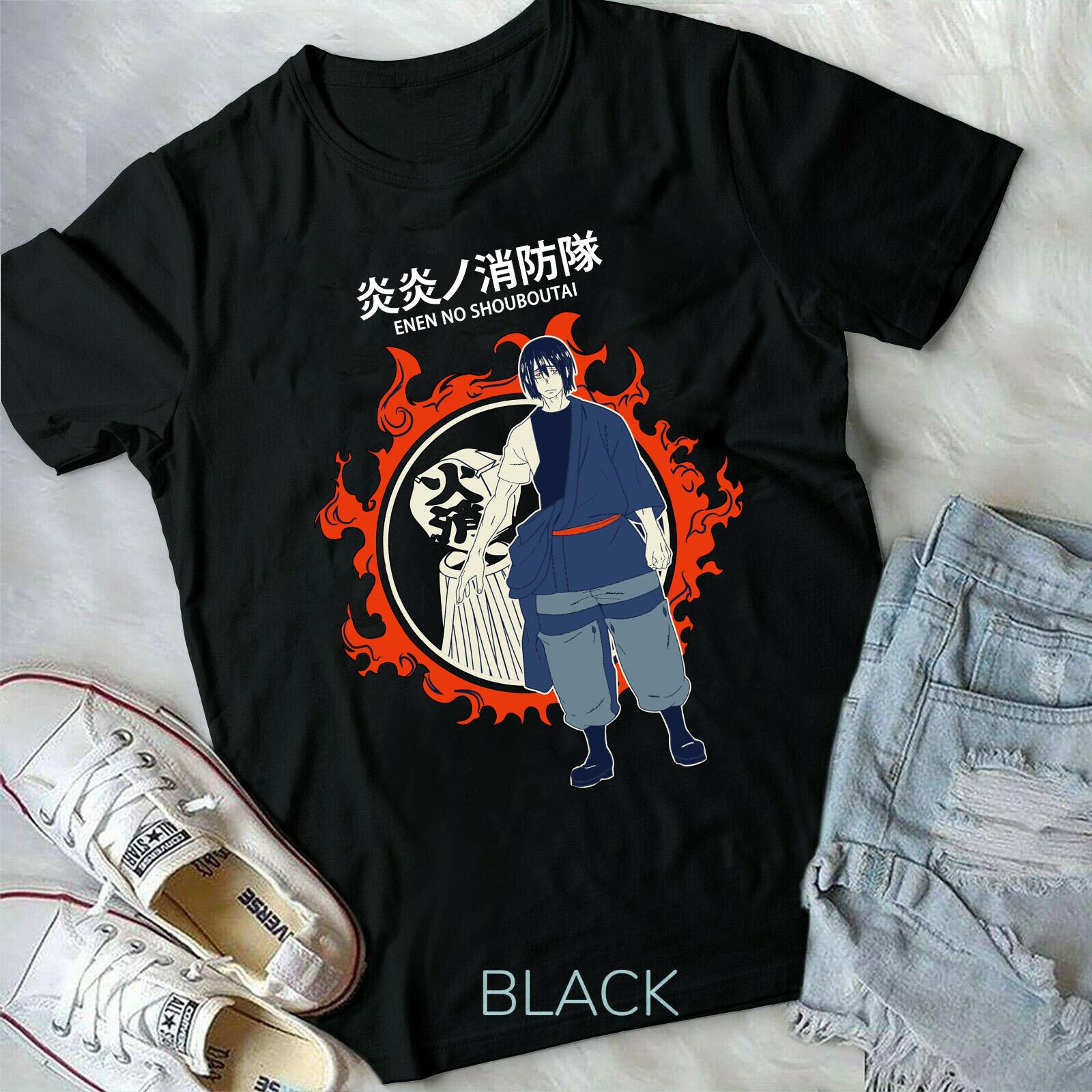 Fire Force Benimaru Shinmon Shinra Kusakabe Enen no Shouboutai T-Shirt Unisex T-Shirt XL