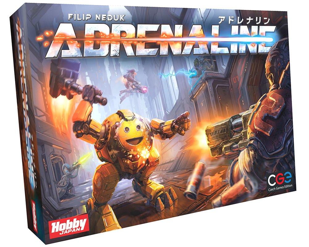 

Hobby Japan Adrenaline Japanese Edition 60 Ages Board Game (3-5 Players, Minutes, 12+)