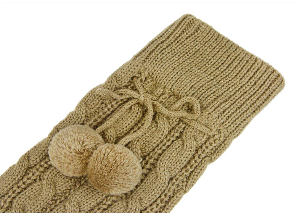 Folove Fluffy Long Knit Leg Cold Loose Ankle Perfect for and Warmers, Protection, Women's Thigh-Length Socks, Cute, Warm, Stylish, Warmers, Stretchy,