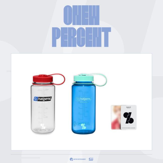 

Предзаказ ONEW POP-UP Store PERCENT Бутылка для воды A type