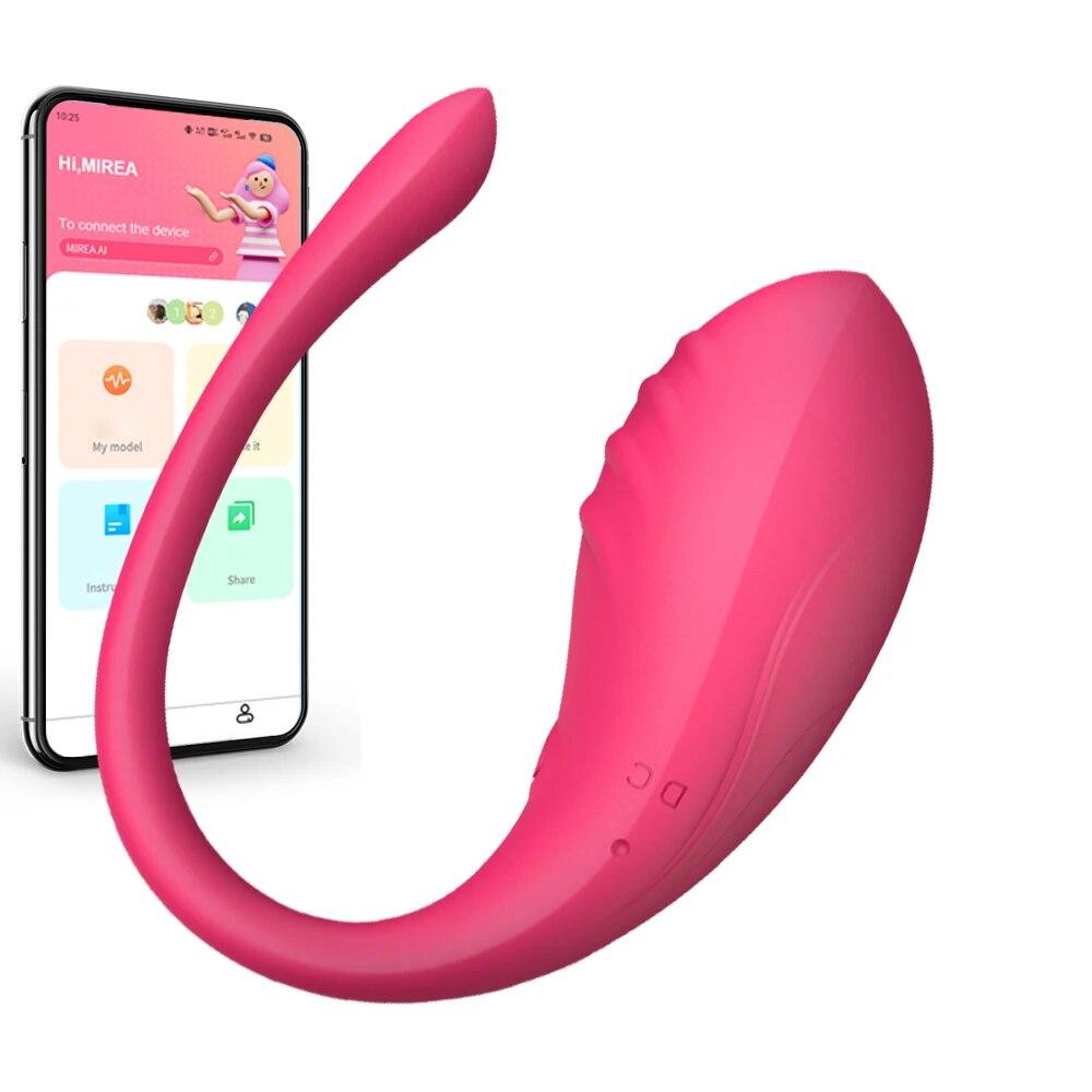 Wireless Bluetooth G Spot Vibrator for Women Dildo APP Remote Control Wear Vibrating Egg Clit Female Panties Sex Toys for Adults