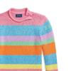 Polo Ralph Lauren Rainbow Stripe Cotton Crew Neck Sweater Kids sweater 313935055-001