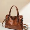 Simple Retro Tote Bag 2026 New Large-capacity Texture Handbag Fashion All-match Ladies Shoulder Messenger Bag