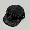 Spring And Summer American Retro Embroidery Triangle Letter Baseball Hat Men'S And Women'S Sunshade Flat Brim Niche Cap