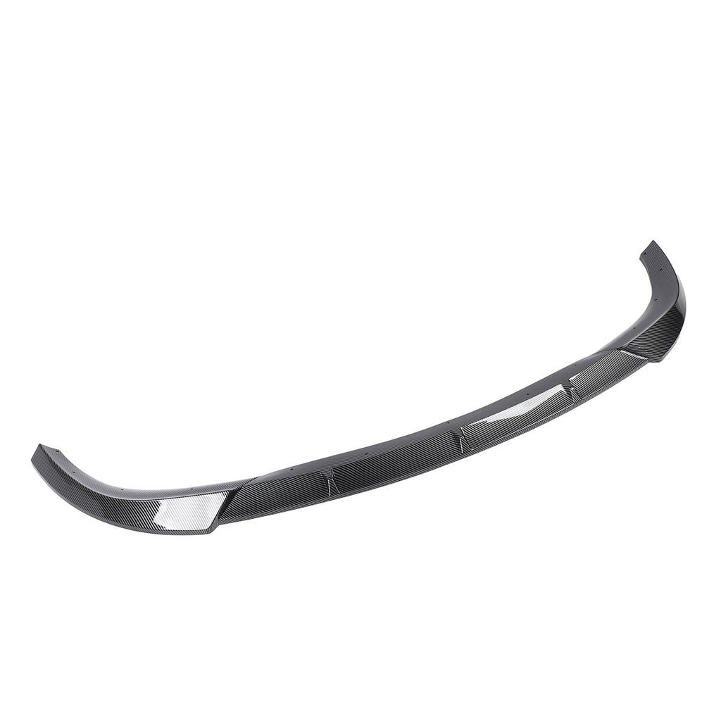 Front Bumper Lip Spoiler 3 Parts Lightweight Anti Scratch Sporty Look Decorative for  