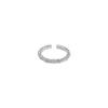 High-end Women's New Ins Ring Texture Gypsy Niche Design Women's Open Knuckles Fashion Personalized Ring