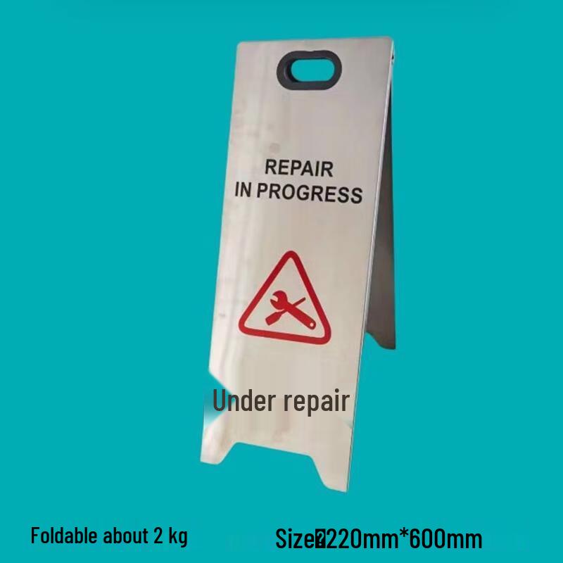 Portable A-Frame Warning Sign