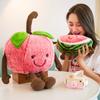 Creative Watermelon Doll Plush Toy Cute Cherry Throw Pillow Children's Doll Birthday Gift Girl Grab Machine Doll