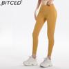 BITCED Women's Quick-Dry Short-Sleeve Sports Top with Built-in Bra, Plus Size Yoga Wear, Morning Run Fitness Set for Summer and Fall