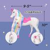 Princess Doll and Magic Light Unicorn Playset, Princess Unicorn Horse Toys Gifts for Girls Kids Aged 3 4 5 6, Present for Christmas, Birthday
