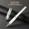 Mitsubishi Uni Highlighting Pens: Gold, Silver & White - UMN-153 Signature Pen for Weddings & Conferences, 1.0mm