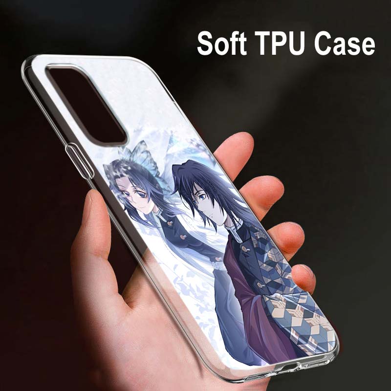 

Demon Slayer Tomioka Giyuu для OPPO Reno7 SE 6 5 ZF 4G 5G Find X2 X3 Neo Lite Pro Plus прозрачный мягкий чехол для телефона Coque OPPO Find X2 Neo
