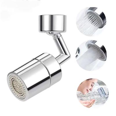 720 Degree Universal Tap Aerator Splash-proof Swivel Water Saving ABS Plastic Faucet Spray Head Wash Basin Tap Extender Adapter