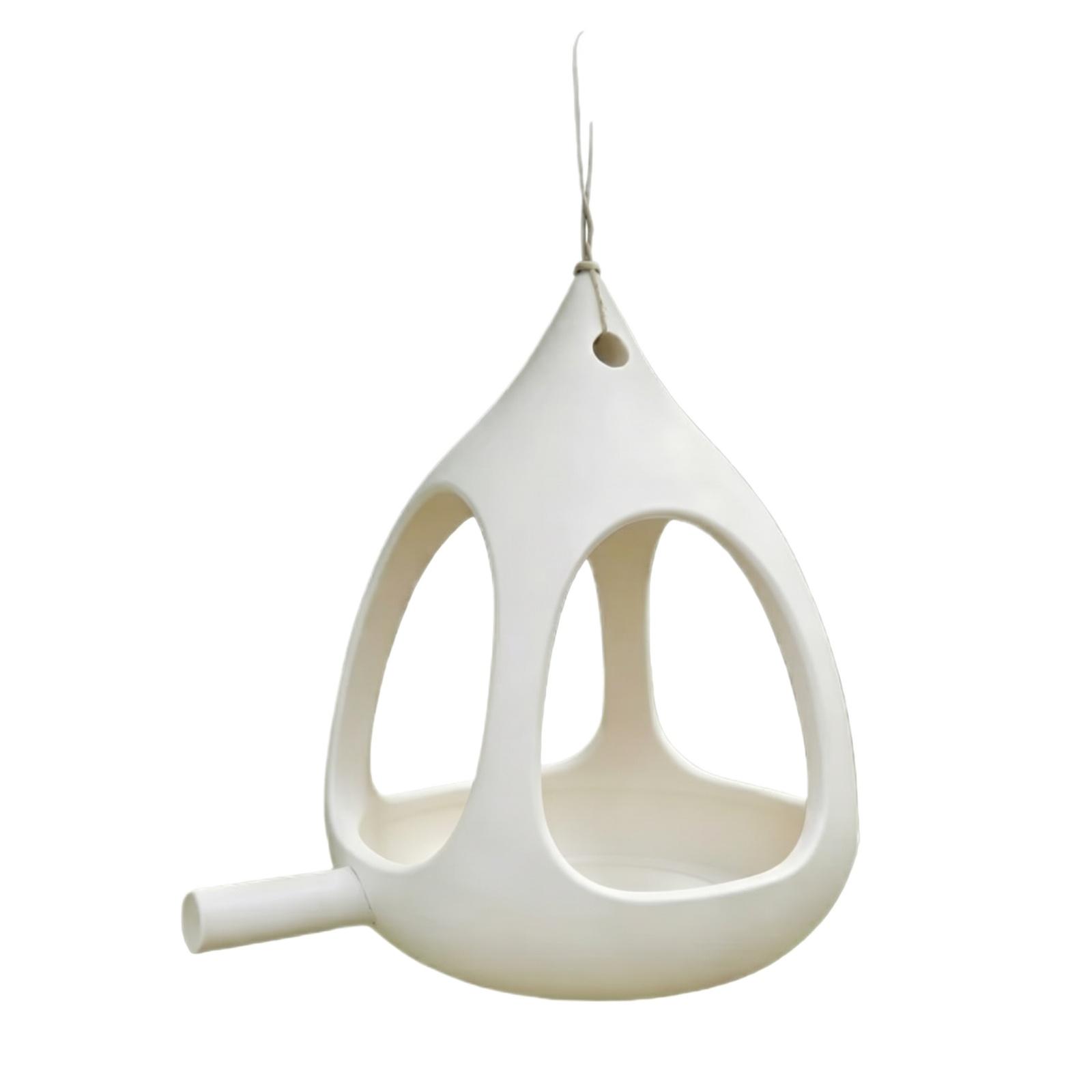 

Plastic Hanging Bird Feeder, Lightweight Outdoor Garden Decoration one size