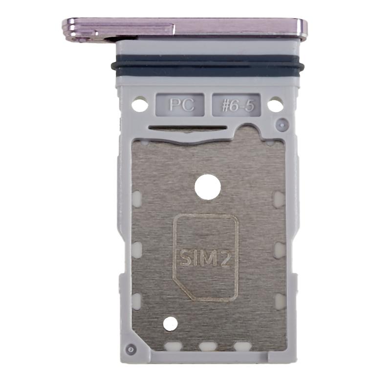 

Для Samsung Galaxy S23 Ultra 5G S918 OEM Тримач лотка для двох SIM-карток Запасна частина (без логотипу) Pink