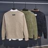 Men's Plus Size V-Neck Knit Cardigan - Autumn Business Casual Top