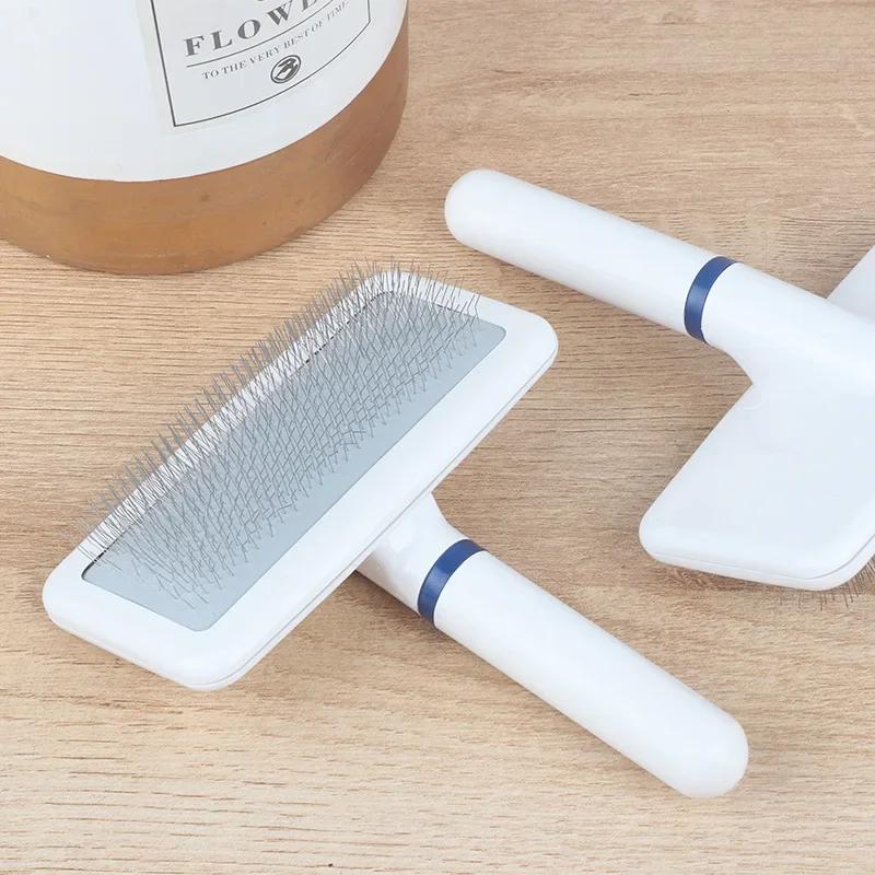 Pet Hair Remover Brush for Cat and Puppy/Small Dog, Pet Beauty Grooming Tool, Needle Comb Brush