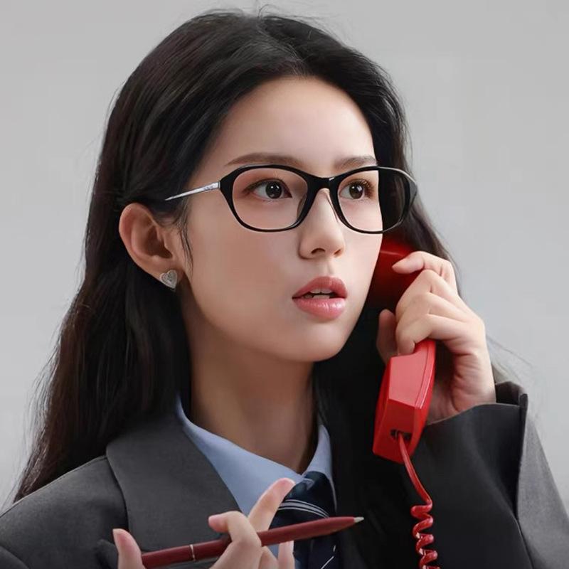 Vintage Retro Style Glasses Frame For Women Fashion Stylish Blue Light Blocking Eyeglasses Campus Style Men Glasses