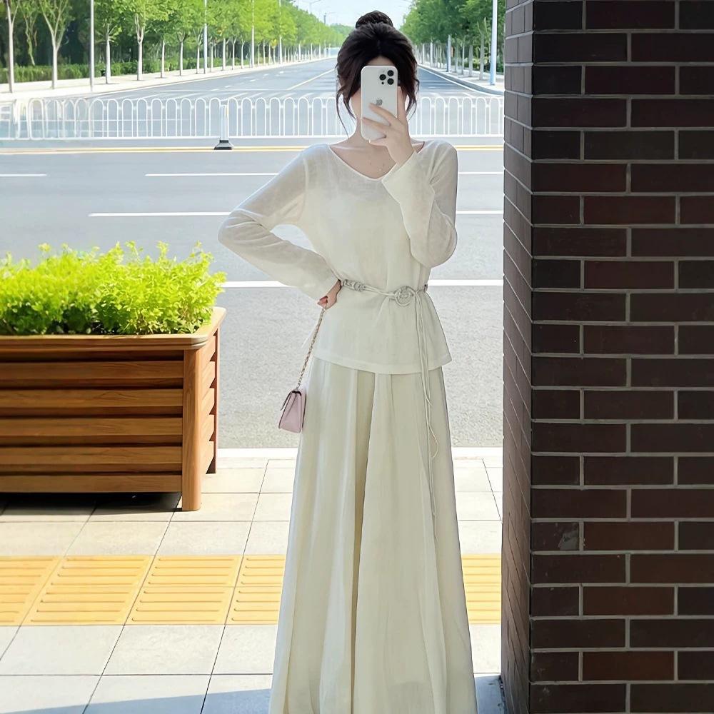 Summer clothes are worn with a complete set of unique, beautiful, small fragrant style, light people, high knowledge and decent temperament suit dress