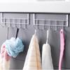 Five-in-one Cabinet Door Hanging Rack, Inner Hook, Cabinet Rack for Storage, Cabinet Door Hanging Rack, Towel Hanging, Coat Hook, Coat and Hat
