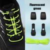 Buckle for Kids & Adults Elastic Laces for Sneakers No-Tie Shoe Lace Fastener Press Spring Lock Shoelace Running Shoes Fix Clips