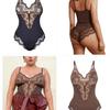 2024 Spitze Patchwork Camisole Body: Sexy Übergrößen Erotische Dessous für Herbst & Winter