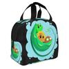 Custom Plants Gaming Zombies Resuable Lunch Boxes Multifunction Video Game Cooler Thermal Food Insulated Lunch Bag Office Work
