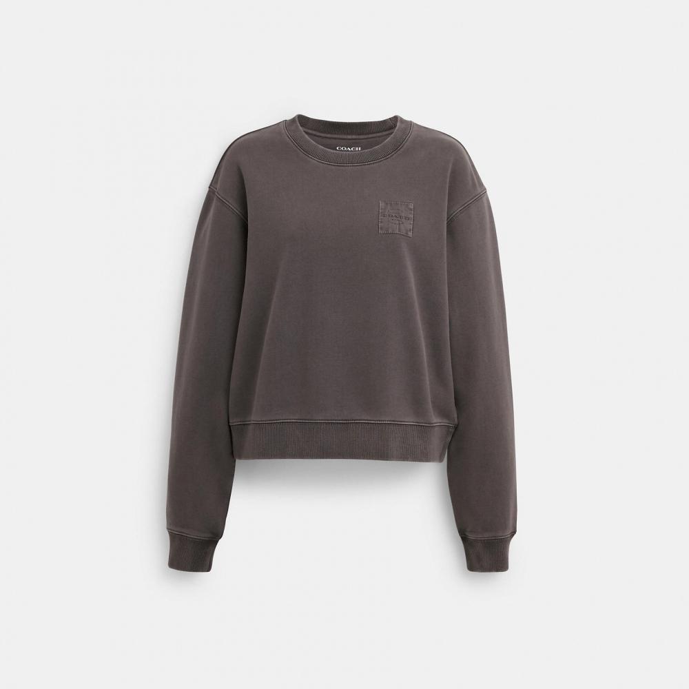 

Coach Garment Dye Crewneck