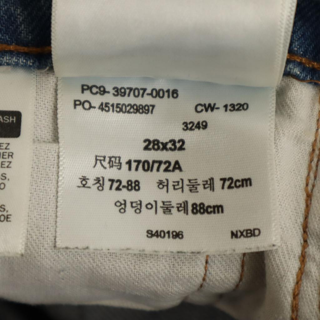 Levi's Straight Denim Pants W28 Men's Used