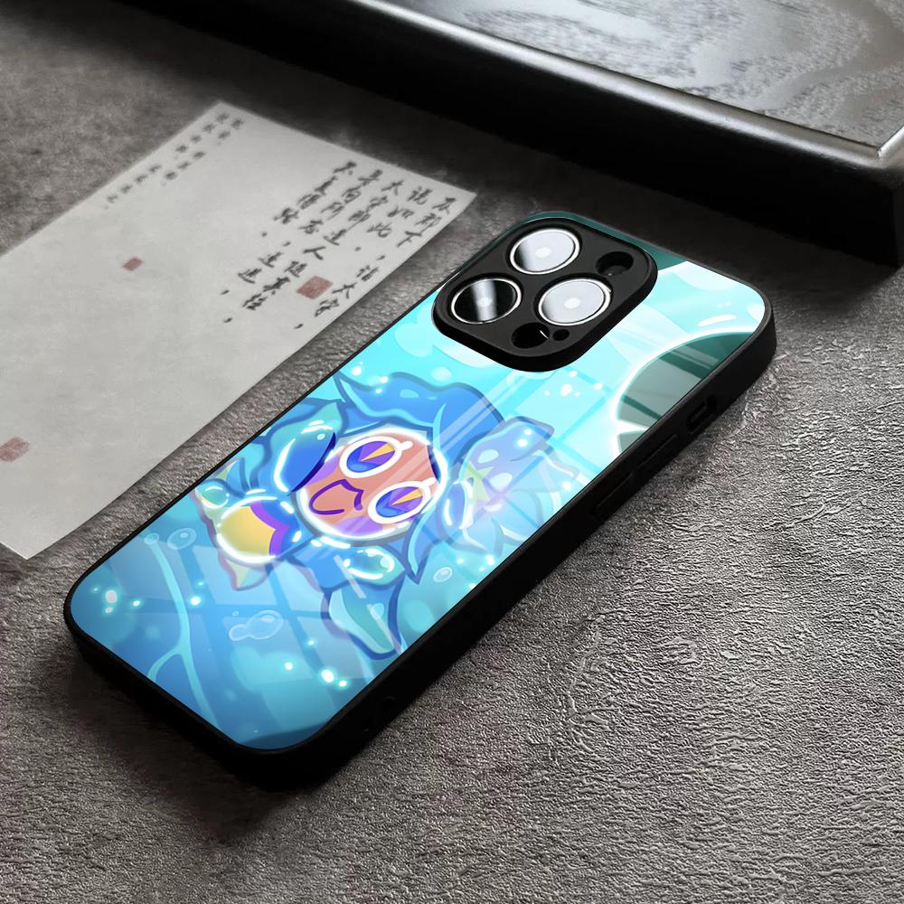 Korean Game C-Cookie Run Kingdom Phone Case For IPhone 17 16 Pro Max 15 Plus 14 Pro 12 11 13 Mini X XR XS Max SE Glass Cover