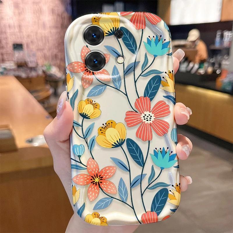 Phone Case For Google Pixel 10 7 8 9 Pro XL 8A Fashion Flowers Pattern Trend Brand Couple Full Protection softcase Back Cover