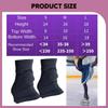 Figure Skating Leg Warmers Anti Slip Clothing Accessories Fashion over The Boot Protection for