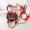 Tassel Chinese New Year Headband Red Hanfu Hairband All-match Crown Headwear  Children