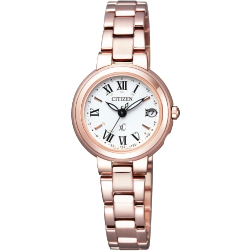 Citizen xC Eco-Drive Radio-Controlled Watch with Happy Flight Simple Adjustment, ES9002-58A, Women's