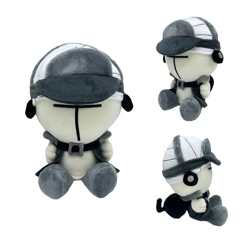 7.8 inch Madness Combat Hank Wimbleton Plush Doll Cute Cartoon Sanford Deimos Plush Toy Soft Stuffed Christmas Birthday Gift