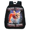 Italian Brainrot Backpack Toddler Boys Kindergarten Bag Cartoon Cappuccino Saaassino School Bags Boys Girls Animals Bookbag Gift