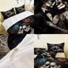 Animation Series 3D Digital Printing Three-Piece Bedding Kit Bed Sheet Quilt Cover