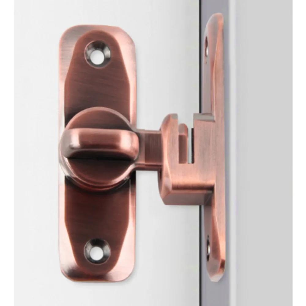 90° Sliding Door Latch Solid Buckle Cam Cylinder Locks Sliding Door Lock Anti-theft Buckle Door Lock Home Accessories