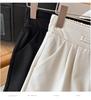 Plus Size Women's High-Waisted Loose Straight-Leg Pants for Spring and Summer