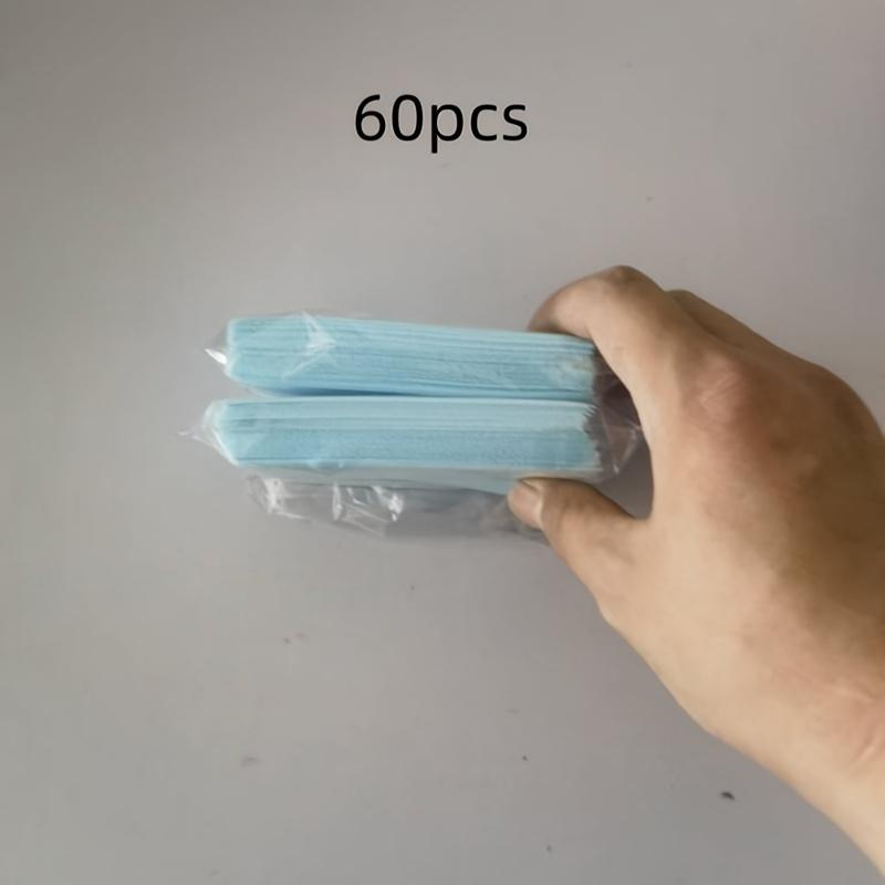 Lot de 60/90 feuilles de nettoyage multi-surfaces pour toilettes - Élimine les odeurs et dissout les taches tenaces - Idéal pour la salle de bain et l'usage domestique