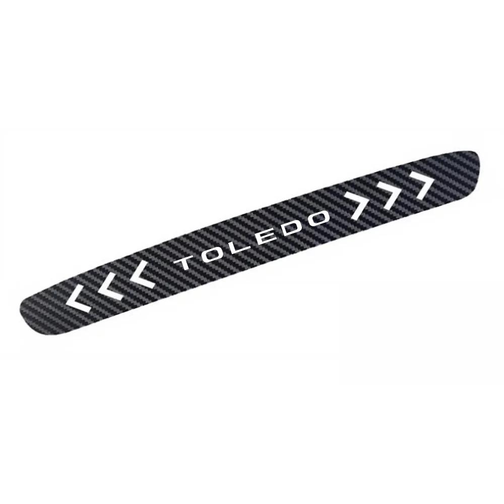 1PC Carbon Fiber Car Stickers High Mounted Stop Lamp High Brake Lights For Seat Leon Ibiza Arona Ateca Tarraco Auto Accessories