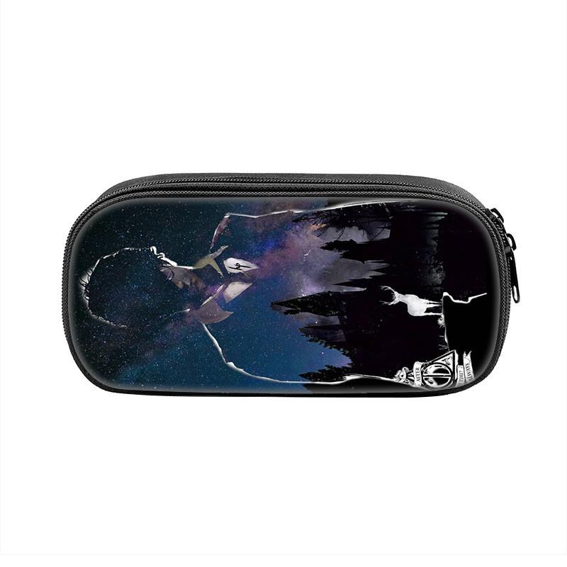 Harry Potter School Stationery Bag With Nylon Material For Students And Gift Use